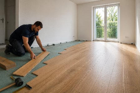 Pose parquet rénovation Loire-Atlantique